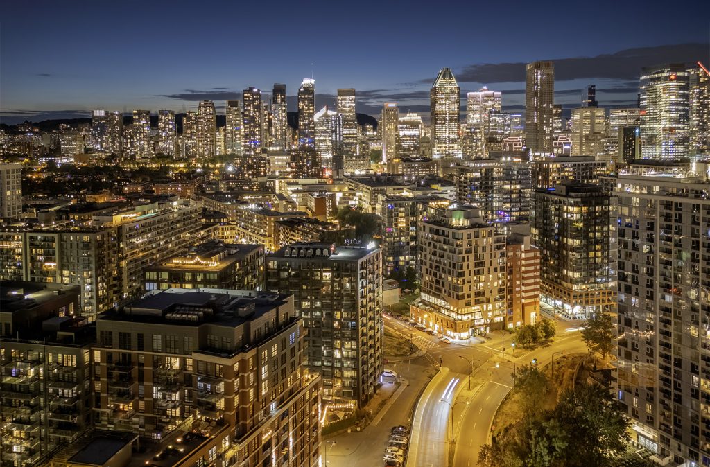 Photo de drone ville